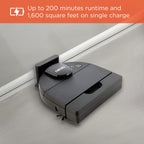 Open Box Neato D9 Intelligent Robot Vacuum Wi-Fi Connected with LIDAR Navigation in Black