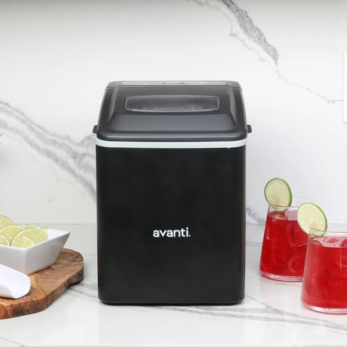 Avanti Mighty Ice 26lb. Countertop Bullet Ice Maker, in Black (AVIM2625BK)