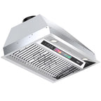 Brano 36-Inch Built-in Range Hood Insert , Voice/Gesture/Touch Control, 900 CFM, 4-Speed, Ducted/Ductless, Adjustable Lights