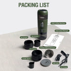 HiBREW H4B Portable Espresso Maker, Travel Coffee Machine for Car & Home, Fit Nes*/DG*/Pods/Ground Coffee
