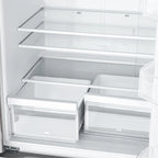 18.5 cu. ft. Stainless-Steel French Door Refrigerator in Silver, Auto Defrost, Energy Star, Digital Temperature Control