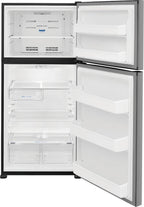 Frigidaire FFTR1835VS 18 Cu. Ft. Garage Ready Top Freezer Refrigerator, Stainless Steel