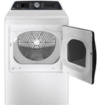 Ge Profile Ptd70eb Ge Profile 27" Wide 7.4 Cu. Ft. Electric Dryer - White on White with
