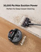 eufy Robot Vacuum 3-in-1 E20,Self Emptying Up to 10 Weeks