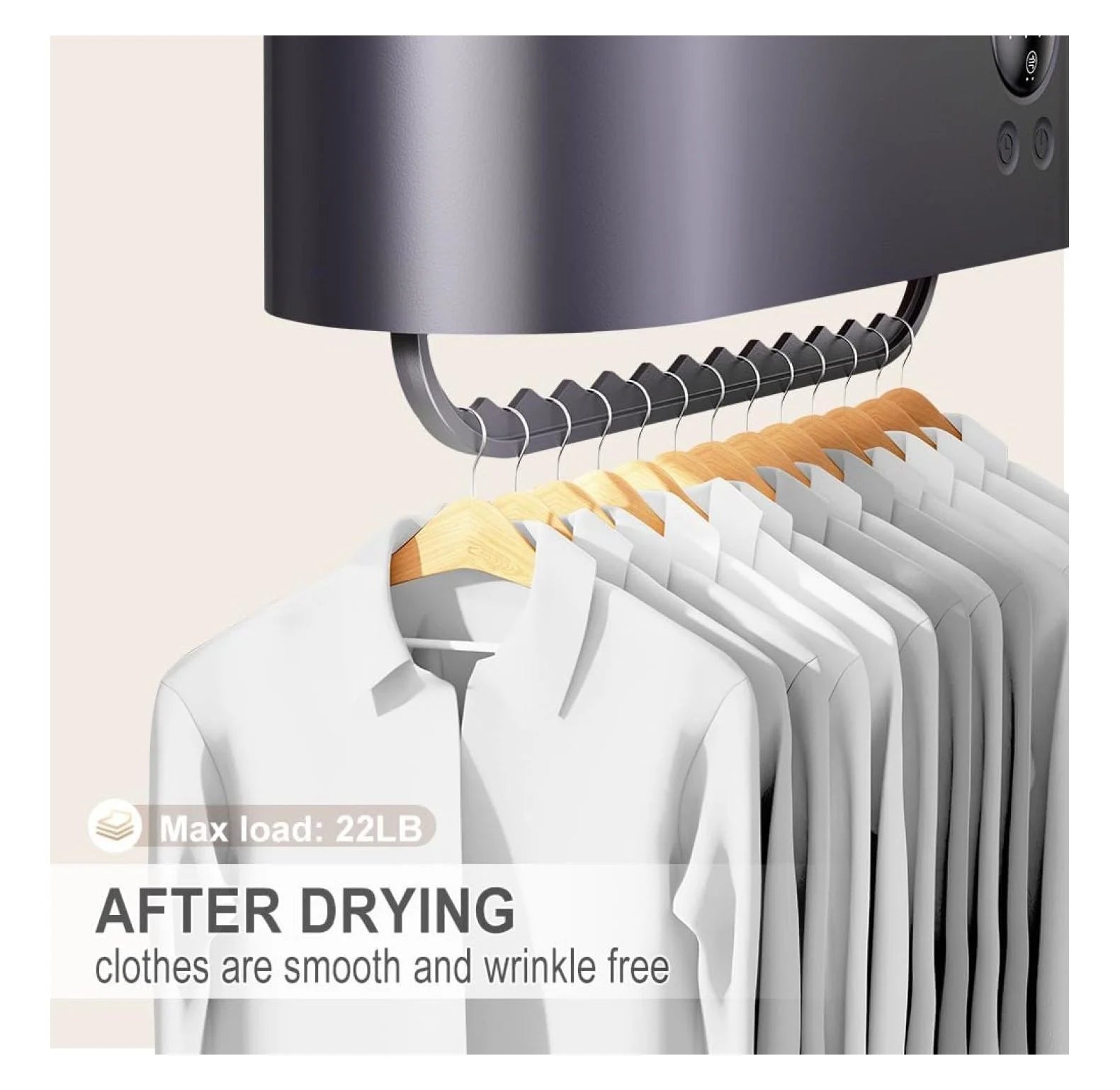Portable Clothes Dryer Mini Clothes Dryer Save Space Folding Compact Dryer Machine With Dry Bag For Laundry Electric Portable Dryer For Camping ��Business Trip�� Travel ��Home And Apartment Grey