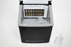 Frigidaire 40lbs. Countertop Clear Square Ice Maker - Stainless Steel