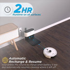 iHome Orbita Pro LIDAR Robot Vacuum + Mop with Auto Empty Base