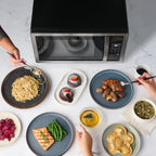 Farberware 1.1 Cu. Ft. 1000-Watt Compact Microwave Oven, Black