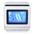 Danolapsi Countertop Dishwasher,Mini Dishwasher with 4.5L Water Tank, 5 Programs, Dual Sprays,149�H High Temp & PTC Hot Air Dry,Portable Dishwashers for RVs & Apartments