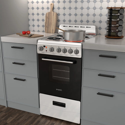 Avanti 20" Electric Range Oven with Framed Glass Door, in Stainless Steel (ERU200P3S)