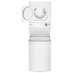 WHIRLPOOL WET4124HW combination washer electric dryer