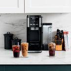 Restored Ninja CFP101 DualBrew Hot & Iced Coffee Maker, Black -Bundle with 2 Year Enhanced Protection Pack (Refurbished)
