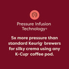 Keurig K-Crema Single Serve K-Cup Pod Coffee Maker