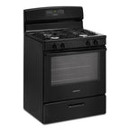 Amana? AGR6303MMB - Range Gas 30" 5.1 Cu. ft Oven with Bake Assist - Weight: 135 pounds- Depth: 27.2��- Height: 46.25��- Width: 29.08��