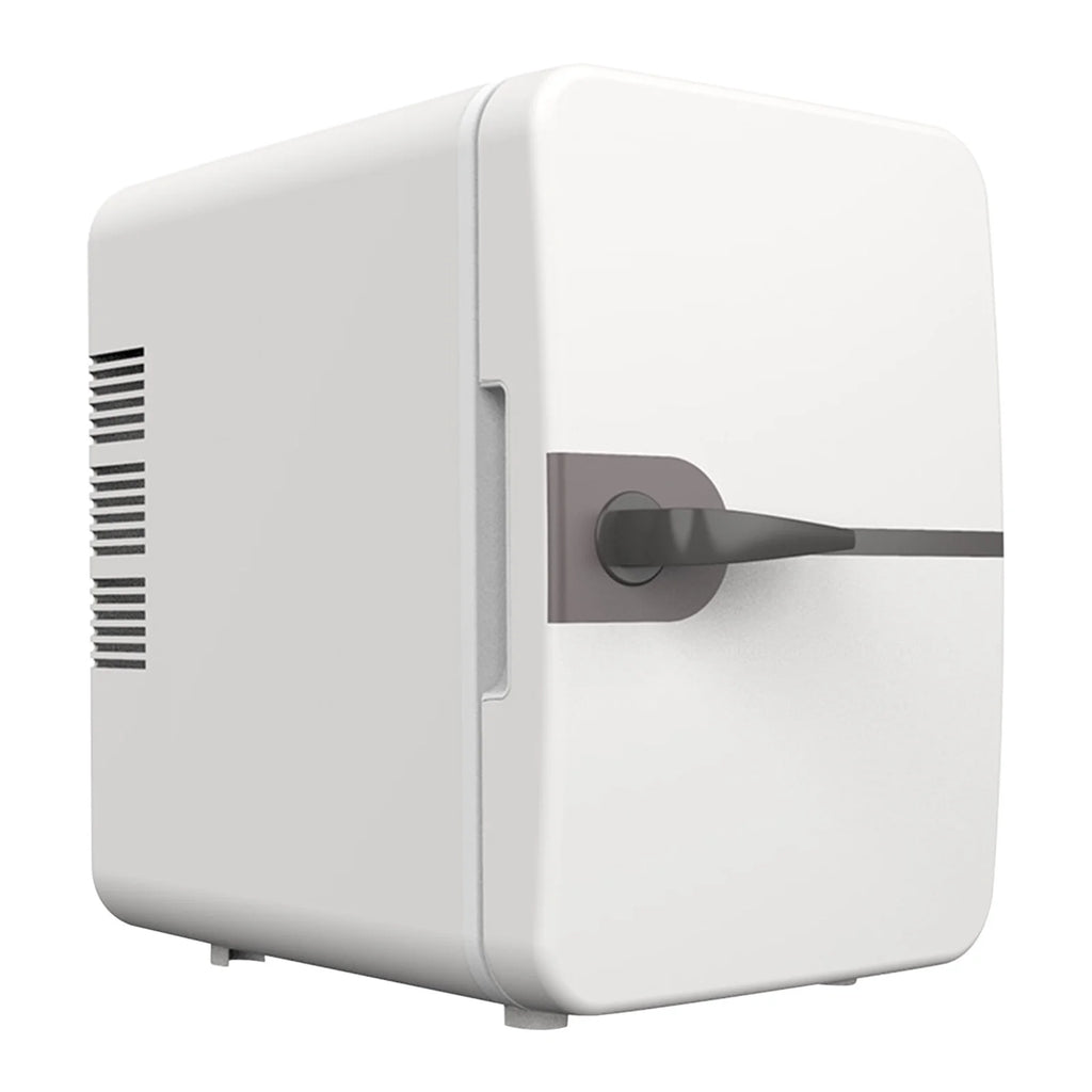 Luckky Mini Fridge, 6 Liter Portable Cooler and Warmer Personal Refrigerator for Skin Care, Cosmetics, Beverage, Food,Great for Bedroom, Office, Car, Dorm (Pink)