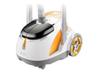 SALAV? GS45-DJ Professional Series Dual Bar Garment Steamer with Foot Pedals, Silver