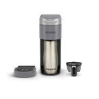Restored Keurig KSK901AGY K-Slim + ICED Single Serve Coffee Maker, Hot & Cold Brewing, 3 Brew Sizes, 46oz Removable Reservoir, Gray (Refurbished)