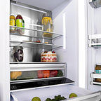 ZLINE KITCHEN AND BATH RBIVBS60 french door built in refrigerator