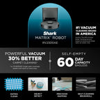 Shark Matrix Self-Empty Robot Vacuum with No Spots Missed on Carpets & Hard Floors, RV2300AE