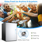 Giantex Compact Upright Freezer, Mechanical Control Freezer w/7 Grade Adjustable Thermostat