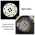 Panda 22lbs Portable Spin Dryer, Stainless Steel