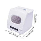 1200W Portable Countertop Dishwasher 5 Washing Programs Compact Countertop Dishwasher 360�� Spray Dish Washing For Kitchen,Apartment, Dorm, Office & Rvs