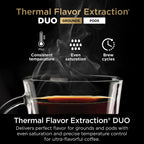 Ninja Drip Coffee Maker With K Cup Combo, DualBrew Pro Specialty Coffee System, Coffee Machine Compatible with K-Cup Pods, 12 Cup Single Serve Coffee Makers with Paper Filter, CFP301 Frother? F