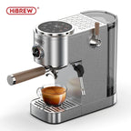 HiBREW H13 Semi-Automatic Espresso Maker - 6 Programmable Drink Modes, 1.3L Water Tank & Adjustable Pre-Infusion