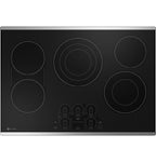 Ge Profile Pep9030st 30" Wide 5 Burner Electric Cooktop - Stainless Steel