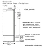 BOSCH HBL5651UC double wall electric oven