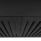 ZLINE 36 in. Wall Mount Range Hood in Black Stainless Steel (BSKBN-36)