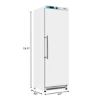 12 Cu. ft. Commercial Reach in Freezer in White Manual Defrost (KM-FMD12WH)