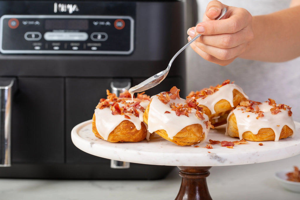 Restored Ninja? Foodi? DZ100 4in1, 8qt., 2Basket Air Fryer with DualZone? Technology (Refurbished)