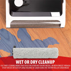 Deco Home 220W Wet/Dry All-in-One Vacuum and Hard Floor Cleaner, Cordless Battery with Self-Cleaning Charging Dock