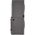 LG WKE100HVA 4.5/7.4 Cu. Ft. Smart Front Load WashTower - Graphite Steel