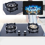 2-Burner Natural Gas Stove, Built-in Gas Cooktop Stove for Home Kitchen