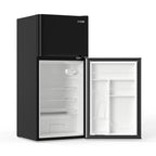 Conserv 19in BLACK Compact 2 Door Refrigerator 4.5cf Reversible Door 110V