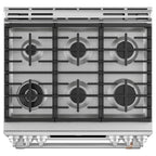 Cafe? C2S950P2MS1 7 Cu. Ft. Stainless Dual-Fuel Double Oven Range