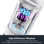 Eureka Cordless Robot Vacuum Cleaner - Suction and Auto Lifting Mop