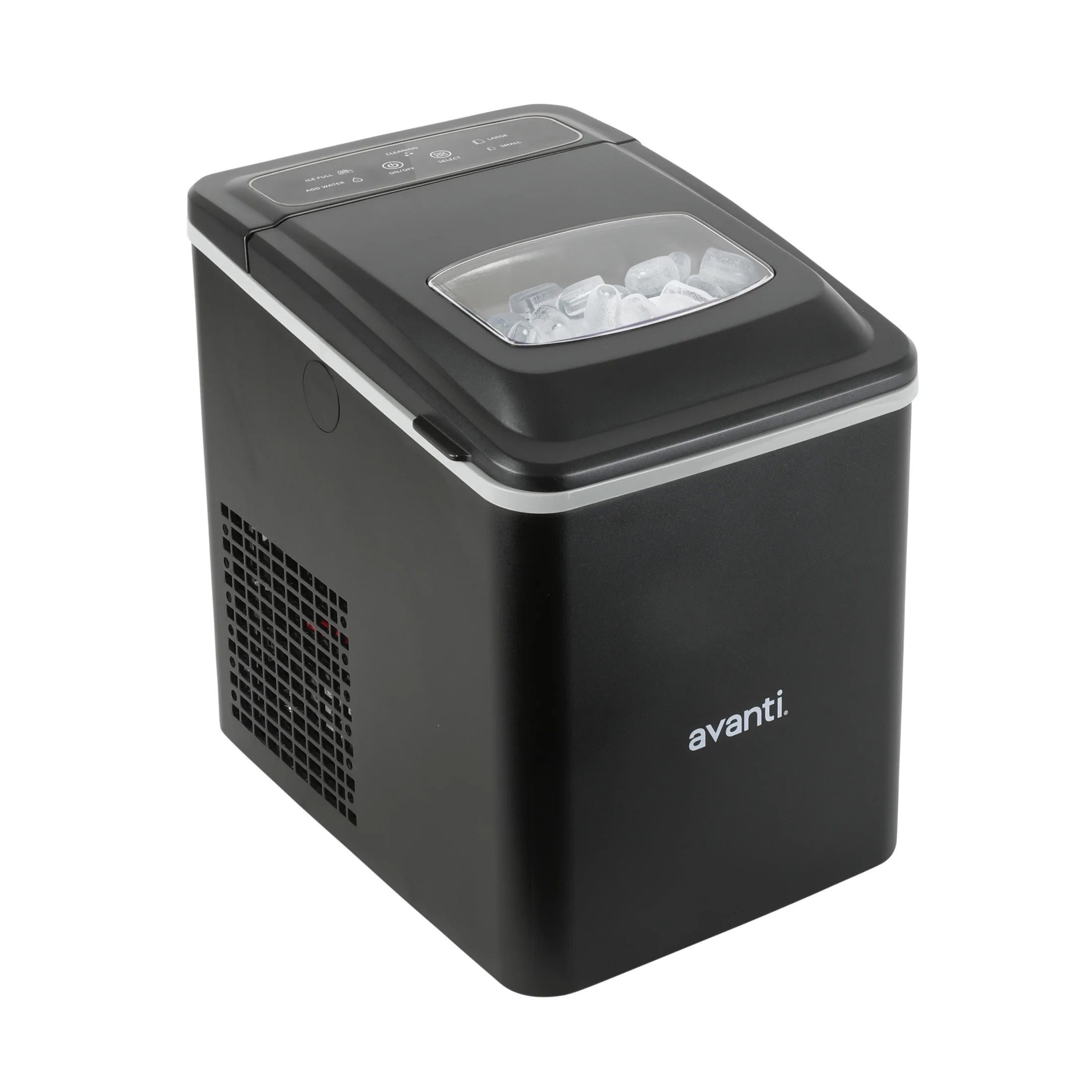 Avanti Mighty Ice 26lb. Countertop Bullet Ice Maker, in Black (AVIM2625BK)