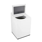 LG 27 Inch Smart Top Load Washer with 5.0 cu ft Capacity, Smart Pairing,Powerful Jet Spray, and Electronic Controls in White WT8200CW