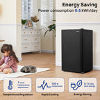 3.2 cu ft 115V Home Refrigerator 32~50a?? Compact Fridge Energy Saving Low Noise