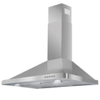 Cosmo 30 in. Ducted Range Hood in Stainless Steel with Touch Controls, LED Lighting and Permanent Filters