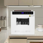 Compact Dishwasher, 18.11in Width with 4-6 Place Settings, 5 Wash Modes and Disinfection Function, Ideal for Apartments and RVs