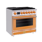 Akicon 48 Inch Freestanding Gas Range with 8 Sealed Burners Cooktop, 6.7 Cu.Ft. Dual Zone Capacity, Natural Gas/LP Convertible-BSGBGGA1