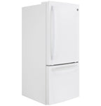GE APPLIANCES GDE21EGKWW bottom freezer freestanding refrigerator