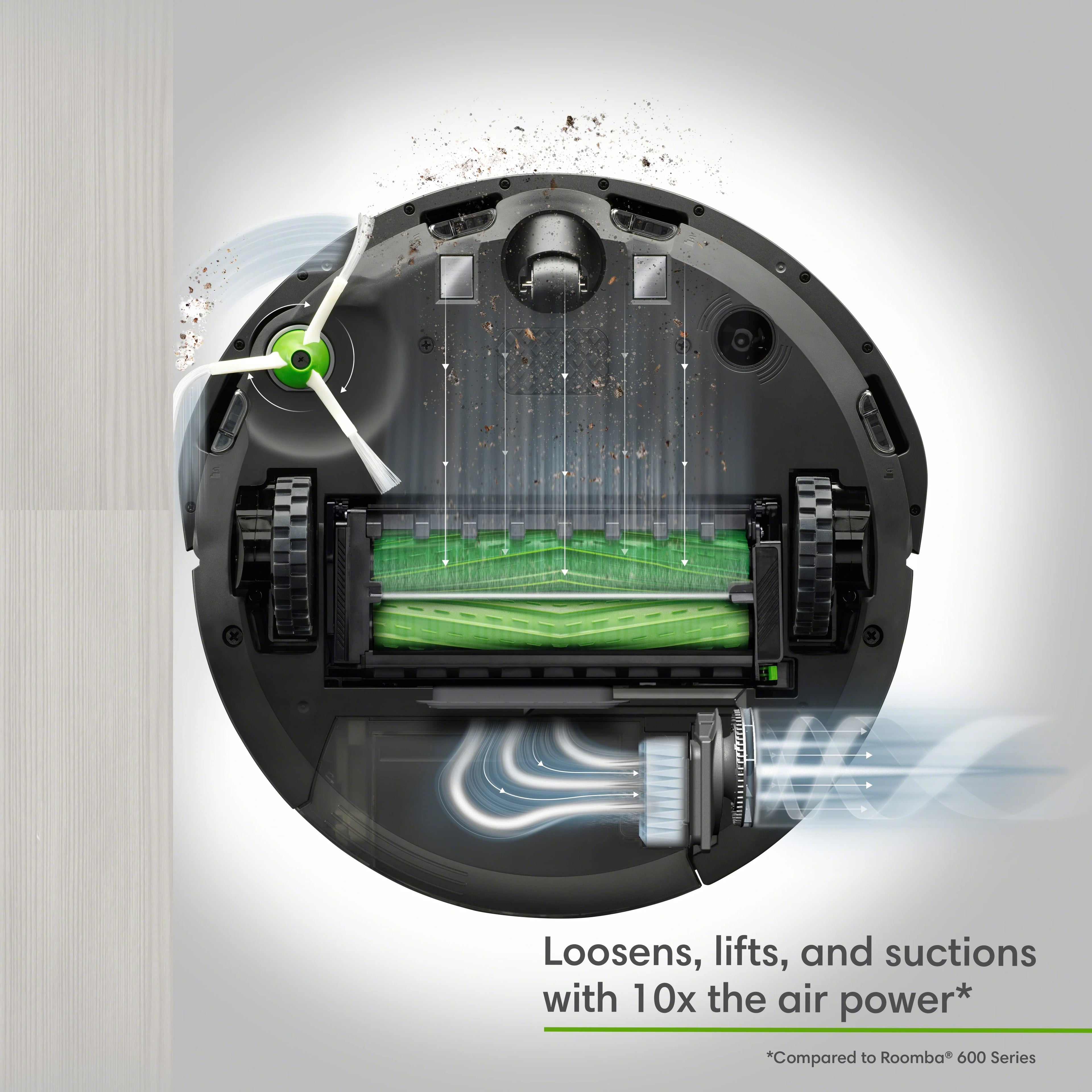 iRobot? Roomba? i3+ EVO (3550) Self-Emptying Robot Vacuum �C Now Clean By Room With Smart Mapping, Empties Itself For Up To 60 Days, Works With Google, Ideal For Pet Hair, Carpets?