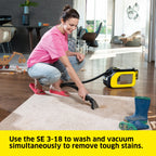 Karcher Cordless Carpet and Upholstery Cleaner, SE 3-18 , Spot Cleaner - Tool Only