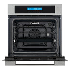 Cosmo 3 Piece Kitchen Appliance Package With 36" Electric Cooktop 24" Built-In Microwave Drawer 24" Single Electric Wall Oven Kitchen Appliance Bundles