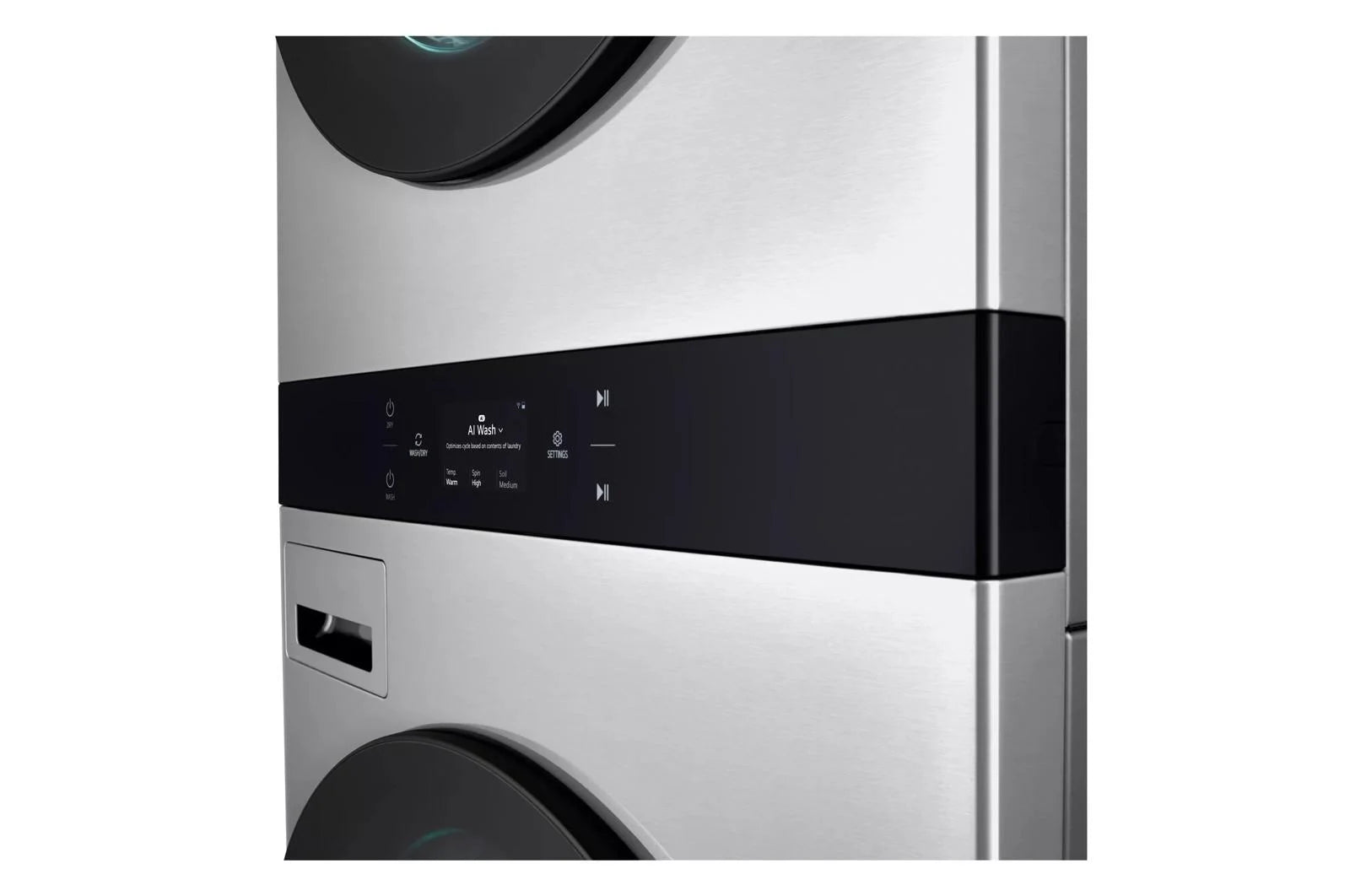 LG SWWG50N3 combination washer electric dryer